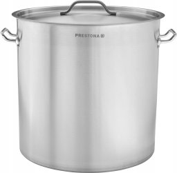 Prestona Garnek wysoki 50 l o średnicy 400 mm z pokrywką ze stali nierdzewnej | PRESTONA, 210112