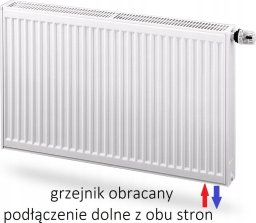 Grzejnik stalowy INVENA CV22 600x500 V 22 Dolny 48h