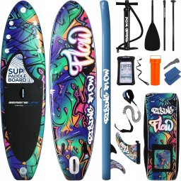 SereneLife Stand Up Paddling Board Deska SUP z Zestawem Akcesoriów nowa