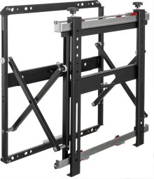 HAGOR VWH-1 Slim Videowall-Halterung Pop out fuer Displays von 107-140cm 42 bis 55Zoll Feinjustage Tiefe Tragl 35kg VESA max 600x400