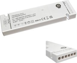12V/8.33A C8 input socket; output: connectors; built-in connectors, L814/L816 plug/socket white