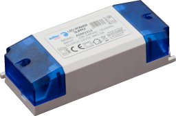 ADM1212: zasilacz CV 12V/12W plastic ze złączem śrubowym z zaślepką
