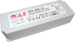 GLP power supply GPV series 12V/16A, CV, non-PFC, IP67 plastic case