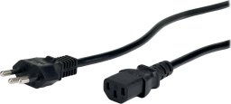 POSAC-C13-D13SW18: POS AC-SWI cable C13-YJT3[10A]-D13A[10A] H03VV-F3G0,75 L=1800 black