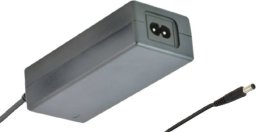 POSC 12V/3A/36W, desktop, gniazdo AC: IEC C8, wtyk DC:2.1/5.5 (+)