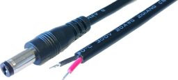 POSDC-Y-P21S-1.0: POS DC cable YTLYp0,5 Plug 2155 simple L=1000mm