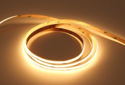Taśma LED MPL Power Profesjonalna taśma LED typu COB, 5W 320 chips/m, CRI >90, 24V, biala ciepła, 2700K, IP20, 50m