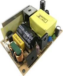 PRS-45-24-U1: GLP: 24V/1.875A/45W open frame PSU, Uin = 85-264VAC / 100-373VDC, 76.2 x 50.8 x 30m...