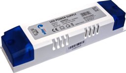 zasilacz CV 12V/80W plastic ze złączem śrubowym z zaślepką