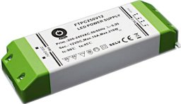 zasilacz LED 12V/18A CV,plastic case