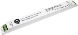 Zasilacz LED 12V/8.33A, slim plastic case, Push in Clamp Terminals, Push dimming (secondary)