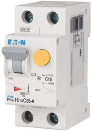 Eaton EATON Kombiafbryder, 1 polet + nul, 16A, C karakteristik, 6 kA, 300 mA, klasse A