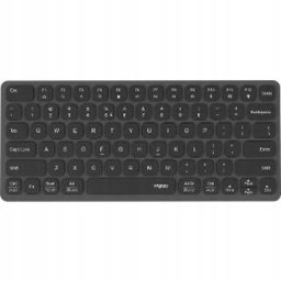Klawiatura Rapoo RAPOO Klawiatura UCK-6001 s 8v1 USB-C Hub Przewodowa USB-C CZ/SK czarny