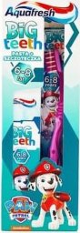 Aquafresh pasta do zębów dla dzieci 6-8 lat + szczoteczka Big Teeth 50ml