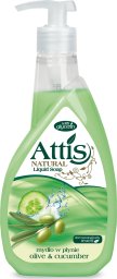 Attis Mydło W Płynie Oliwka I Ogórek 400ml