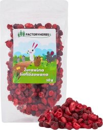 FACTORYHERBS Żurawina liofilizowana 10g