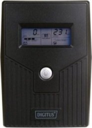 Digitus UPS Line-Ineractive LCD BASIC, 800VA/480W, 1x12V/9A, AVR, 2x Schuko CEE 7/3