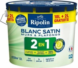 Farba Podkładowa Ripolin Biały Satynowe 12 L