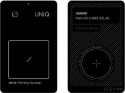Uniq UNIQ Lokalizator NFC Atlasszary/graphite UNIQ-ATLASCARDTRK-GRAPHITE