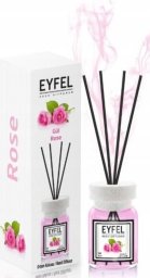 Eyfel Dyfuzor zapachowy z patyczkami Róża 120ml