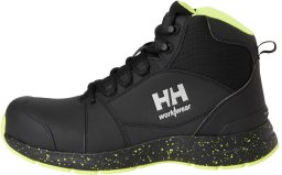 Shoes HELLY HANSEN Barcode MXR Mid S3S, black/yellow 47