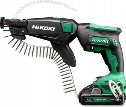 HIKOKI.PLASTERBOARD SCREWDRIVER 18V   W18DBWCZ + MAGAZINE 2x4.0Ah BL 0 - 3000 rpm HITSYSTEM