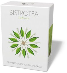Organic green tea Bistro Tea Green Tea Lemon, 32 pcs.