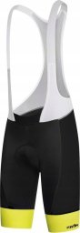 Spodenki rowerowe zeroRH+ Hero black-white-acid yellow - M