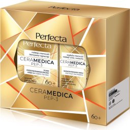 Dax PERFECTA Zestaw prezentowy ceramedica pep-3 (krem 60+ na dzień i noc + krem pod oczy i na powieki)