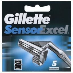  Gillette Sensor Excel wymienne ostrza do maszynki do golenia 5szt