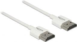 Kabel Delock HDMI - HDMI 1.5m biały (85126)