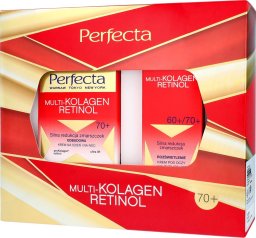 Perfecta Perfecta Zestaw Prezentowy Multikolagen Retinol Krem do twarzy + Krem pod oczy 70+