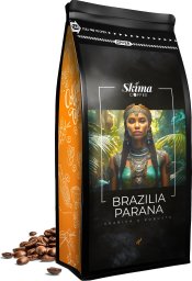 Kawa ziarnista 1kg BRAZILIA PARANA BLEND Świeżo Palona do ekspresu + GRATIS