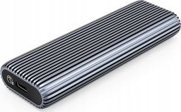 Kieszeń dyskowa M.2 NVME USB-C 3.2 - szara
