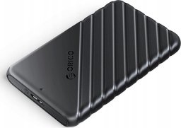 Kieszeń dyskowa 2,5" HDD/SSD USB3.0 Micro-B 5Gbps - czarna