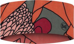 Buff CoolNet UV Wide Headband 13590544210 Pomarańczowe One size