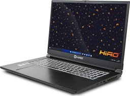 Laptop gamingowy HIRO KX760 17,3'', 144Hz, i7 13620H, RTX 4060 8GB, 32GB RAM, 2TB SSD M.2, W11H