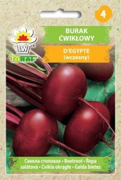 Toraf Nasiona warzyw | Burak Ćwikłowy D'Egypte | Opakowanie 10g