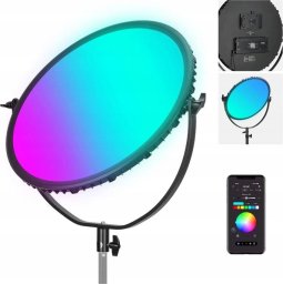 Lampa Okrągła Led Edge-lit Rgb Bluetooth Vlog 65w 18" Na 14mm 16mm Neewer / Gr18c