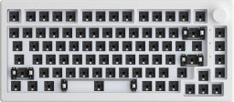 Akko 5075B Via Barebone Gaming Tastatur, 75% - Moon White