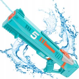 Karabin Pistolet Na Wodę Dla Dzieci Broń Wodna Na Akumulator Miotacz Zasięg