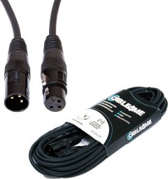 Przewód CABLE4ME przewód kabel DMX 3Pin 10m do świateł