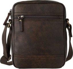 Mała torebka męska vintage skóra postarzana i ponadczasowy styl TM225s225