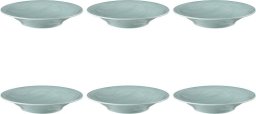 Zestaw 6 talerzy porcelanowych do zupy 22.5 cm błękitny - Seltmann Weiden