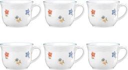 Orion Zestaw 6 filiżanek do kawy 220ml biały - porcelana Seltmann Weiden