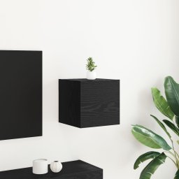 vidaXL Szafka RTV Czarny dąb Materiał drewnopochodny 30.5 x 30 x 30 cm