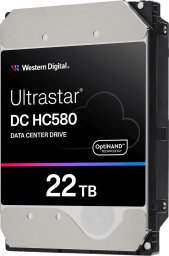 Dysk serwerowy WD Ultrastar DC HC580 22TB 3.5'' SAS-3 (12Gb/s)  (0F62791)