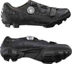 Buty rowerowe Shimano SH-RX600, czarne, 45, gravel