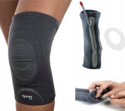 STABILIZATOR NA KOLANO UJĘCIE RZEPKI KOLANA ORTEZA