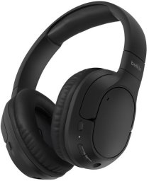 Belkin AUD009HQBK słuchawki/zestaw słuchawkowy Bezprzewodowy Opaska na głowę Połączenia/muzyka USB Type-C Bluetooth Czarny